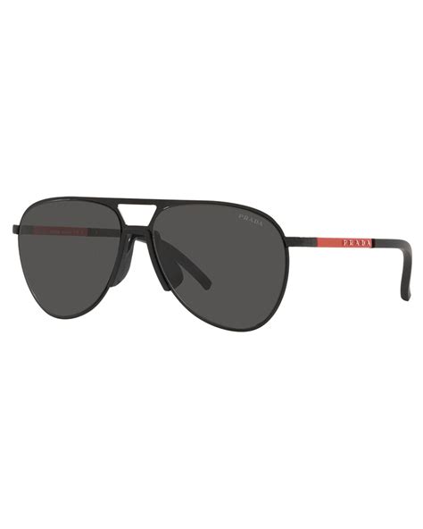 prada ps51xs|Prada Linea Rossa PS 51XS Men's Sunglasses Matte Navy/Dark .